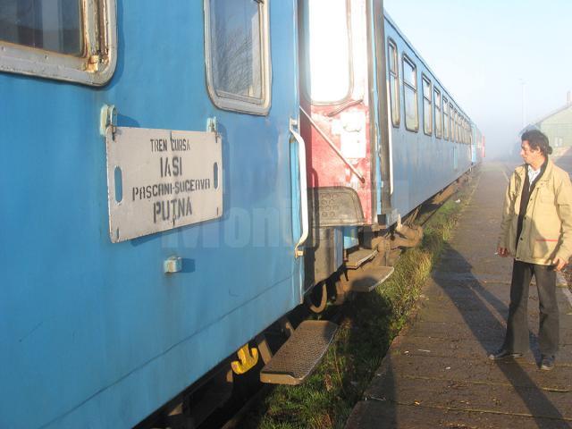 Trenurile Suceava-Putna au fost anulate din 2012