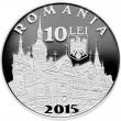 Emisiunea numismatică 140 de ani de la punerea pietrei de temelie a Castelului Peleş din Sinaia - avers