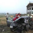 Accidentul în care au murit două femei care se aflau într-un autoturism care se deplasa regulamentar şi a fost lovit de un vehicul greu scăpat de sub control