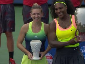 Simona Halep şi Serena Williams au oferit un meci frumos în finala de la Cincinnati