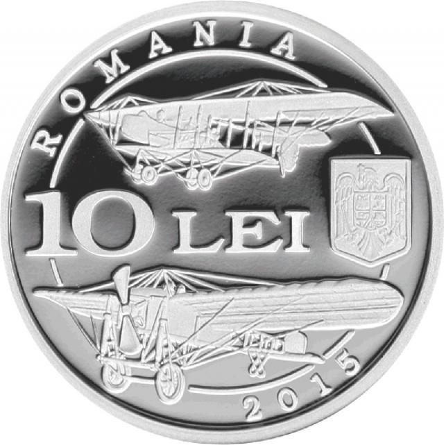 100 de ani de la constituirea Corpului de Aviaţie Român - avers
