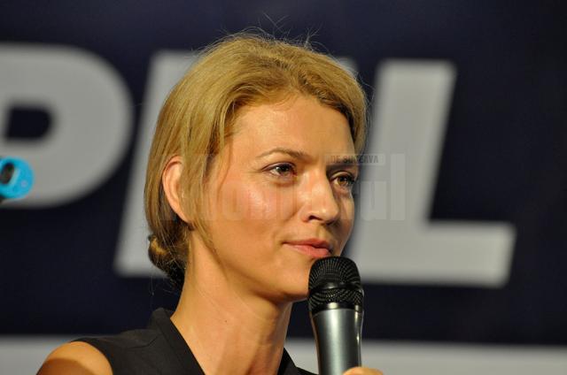 Copreşedintele PNL Alina Gorghiu: "Am premiza că la Suceava liberalii vor fi fruntea”