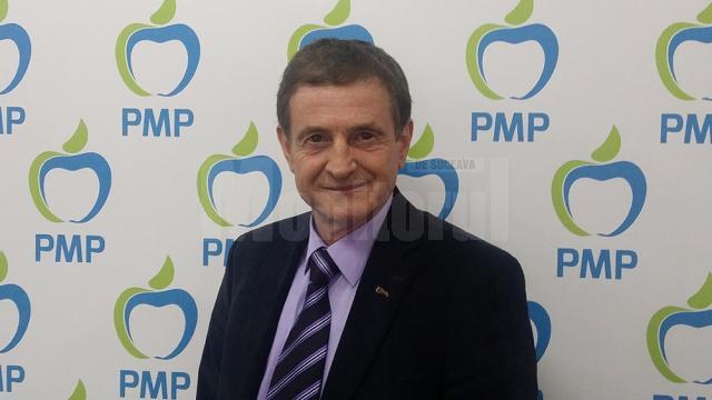 Constantin Munteanu, preşedintele Organizaţiei Municipale PMP Suceava
