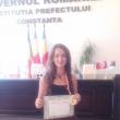 Daniela Petrovici, elevă la Colegiul Naţional „Petru Rareş” Suceava, a ocupat locul I la Olimpiada Internaţională de Lectură, de la Constanţa
