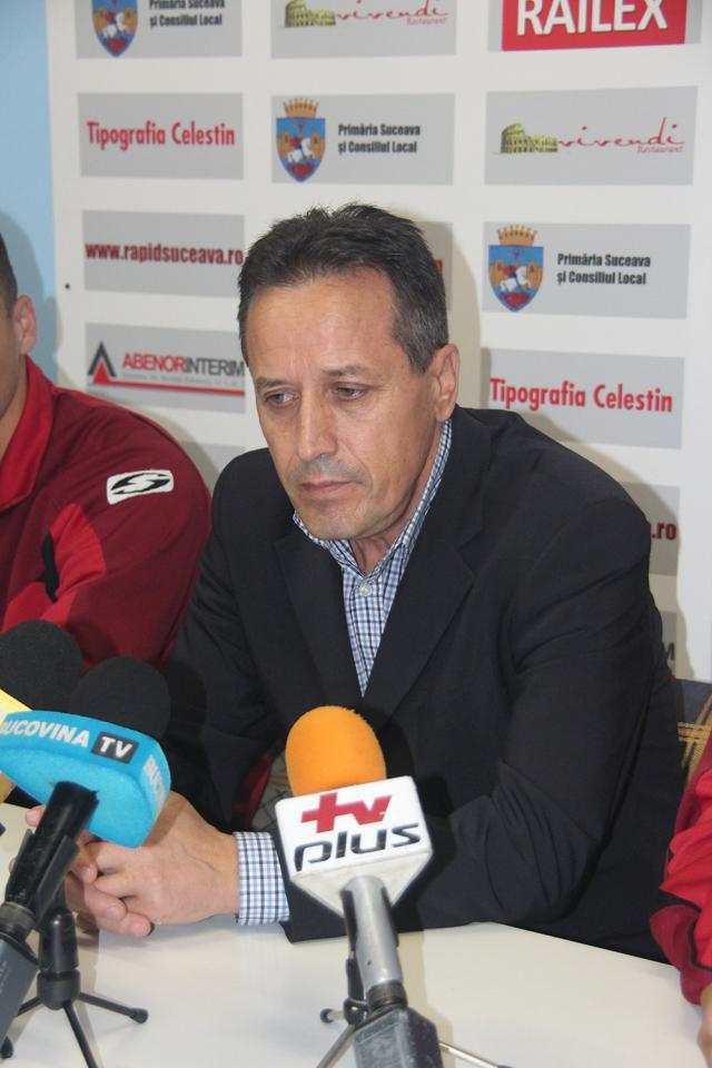 Dumitru Moldovan: "Este un meci foarte important pentru noi şi fiind primul joc de pe teren propriu din acest sezon, dorim să le oferim motive de satisfacţie susţinătorilor noştri"