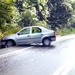 Cele două maşini implicate în accident