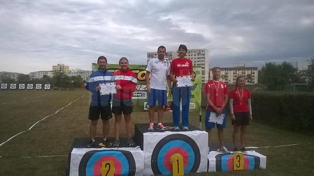 Arcaşii din judeţ s-au întors cu 13 medalii de la naţionalele în aer liber