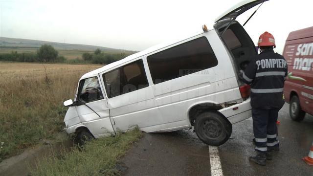 Cinci răniţi şi trafic blocat minute în şir după un accident violent în apropiere de Zidul Morţii