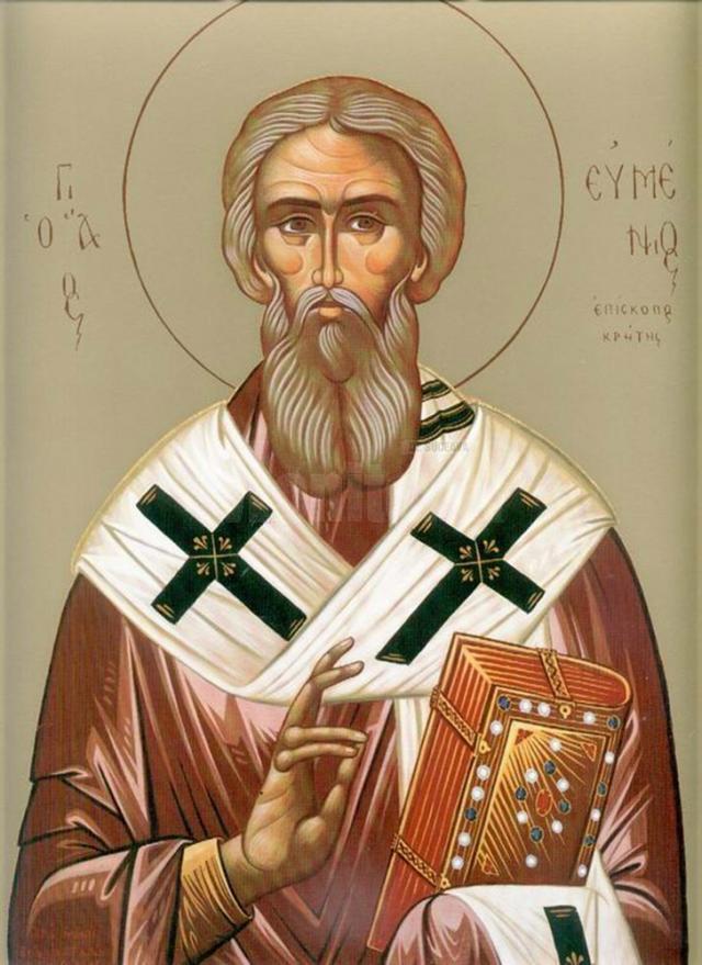 Viaţa Sfântului Ierarh Eumenie, Episcopul Gortinei