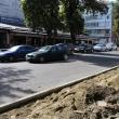 Asfaltări şi refaceri de trotuare în zona centrală a Sucevei