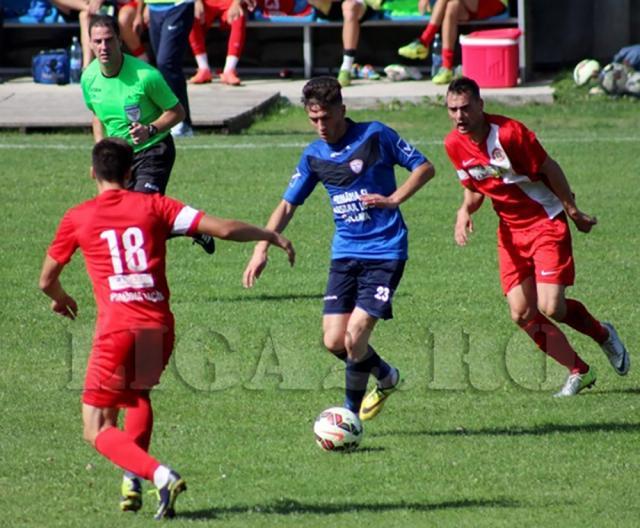 Rapidiștii au dominat meciul de la Bacău, dar au pierdut la limită, după un gol venit la singura ocazie a Bacăului. Foto www.liga2.ro