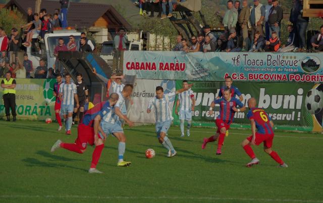 Pojorâta a fost învinsă cu 4-1 de ASA Târgu Mureş