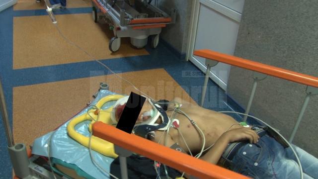 Copilul a ajuns în stare gravă la spital