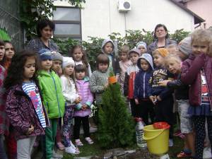Campania ,,Plant a tree for peace’’ 2015, la Grădiniţa „Aşchiuţă”
