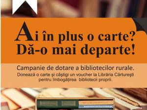 Campanie de dotare a bibliotecilor rurale, la Iulius Mall