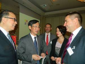 Adrian Popoiu a prezentat oportunităţile de investiţii din Siret în cadrul Forumului economic China  - România