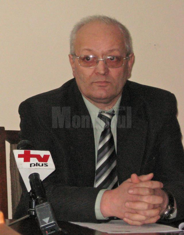 Prof. Gheorghe Șorodoc, liderul Sindicatului Învăţământ „Bucovina” Rădăuţi
