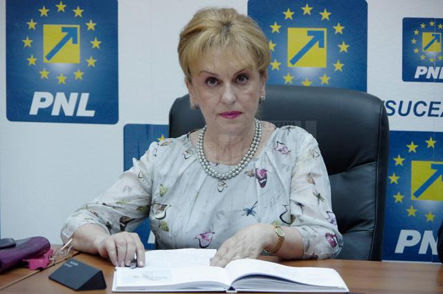 Deputatul liberal sucevean Sanda-Maria Ardeleanu
