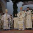 Slujba a fost oficiată de 4 ierarhi alături de un sobor impresionant de preoţi