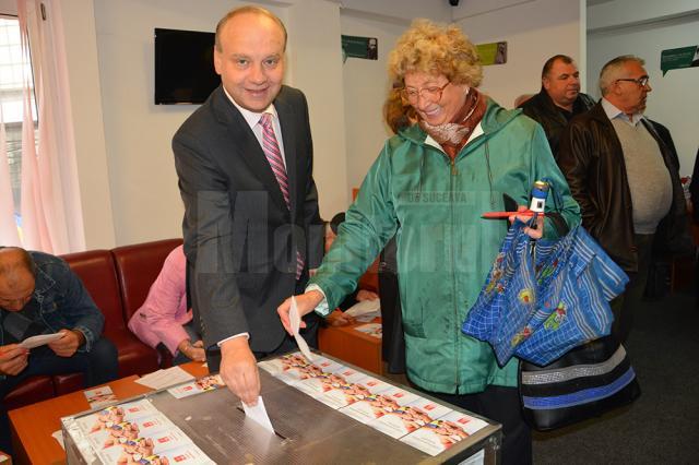 Ovidiu Donţu a votat pentru continuarea modernizării partidului
