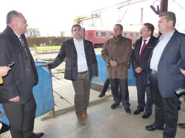 Ministrul Transporturilor consideră că la Gara Iţcani trebuie lucrări de reabilitare şi restaurare