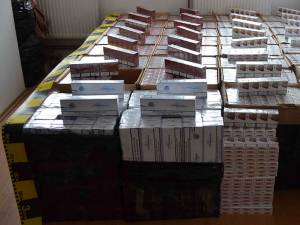 Ţigările de contrabandă valorau aproape 100.000 de euro