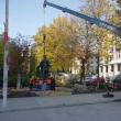 Statuia domnitorului moldovean a revenit în Centru după o absenţă de aproape 5 ani
