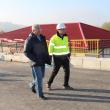 Lucrările de reabilitare a pasajului CFR de la Iţcani au fost verificate ieri în teren de primarul Sucevei, Ion Lungu
