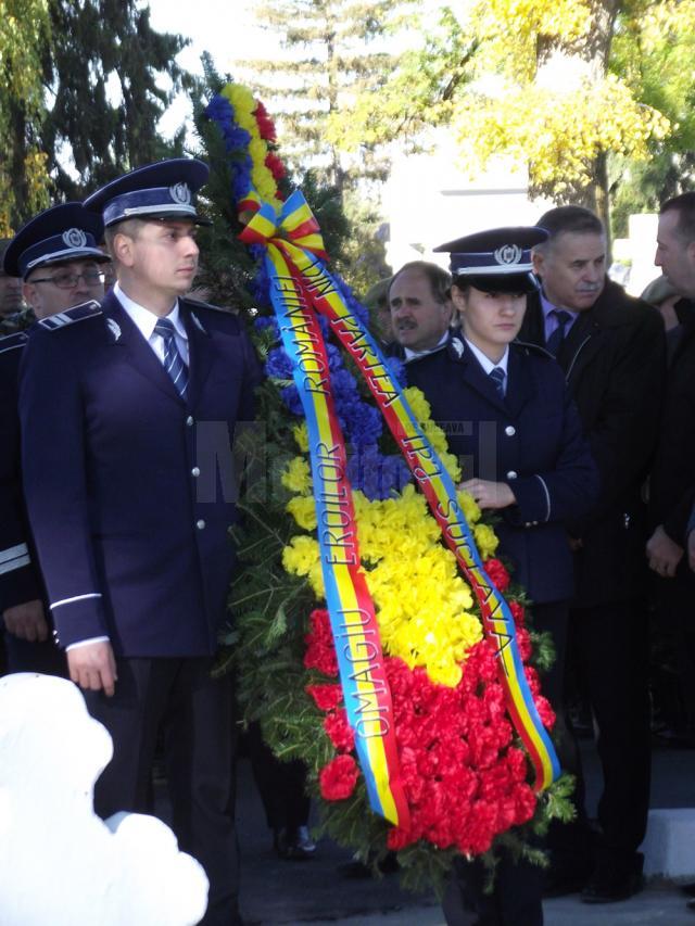 Ceremonial militar şi religios pentru cinstirea memoriei eroilor Armatei Române