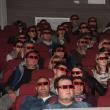 Toate biletele la cele 4 difuzări de filme 3D au fost vândute cu mult timp înainte, unele chiar de vineri
