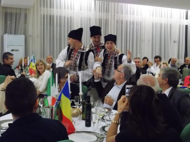 Artişti din România şi Republica Moldova, într-un spectacol emoţionant desfăşurat pe pământ italian