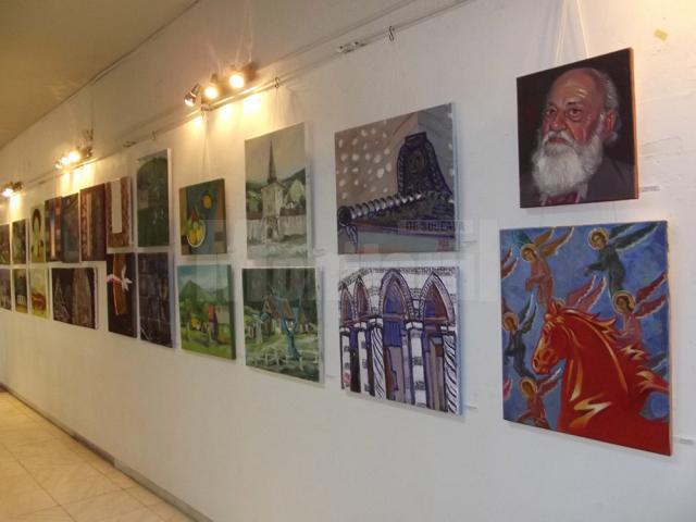 Expoziția taberelor de pictură Călineşti 2014 - Suceviţa 2015