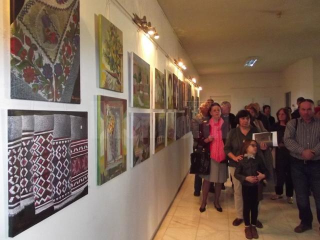 Expoziția taberelor de pictură Călineşti 2014 - Suceviţa 2015