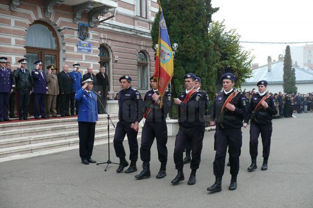 A VIII-a serie de elevi jandarmi a depus Jurământul Militar