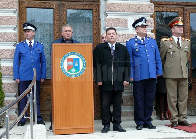 A VIII-a serie de elevi jandarmi a depus Jurământul Militar