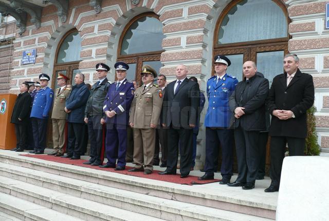 A VIII-a serie de elevi jandarmi a depus Jurământul Militar