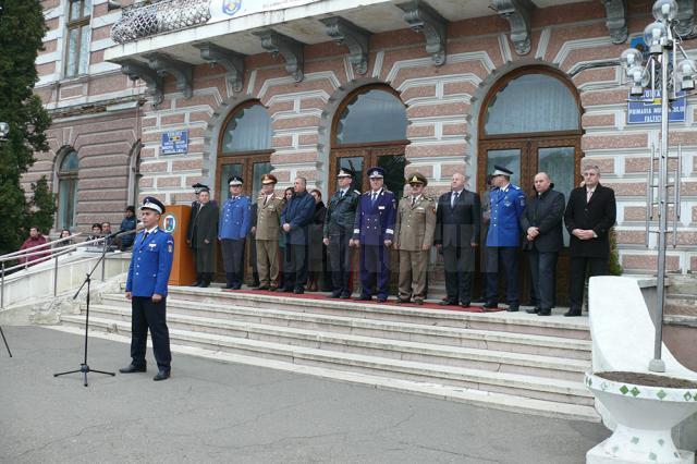 A VIII-a serie de elevi jandarmi a depus Jurământul Militar