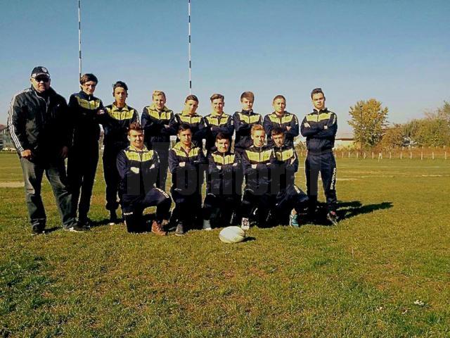 Echipa de rugby în 7 sub 17 ani a CSȘ Gura HUmorului s-a calificat la turneul final