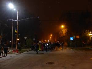 Acţiunile de protest au continuat şi sâmbătă în municipiul Suceava