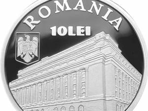 Monedă din argint dedicată împlinirii a 125 de ani de la naşterea lui Mitiţă Constantinescu