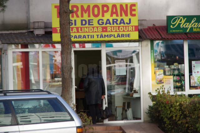Magazinul din George Enescu este redeschis de la mijlocul săptămânii trecute