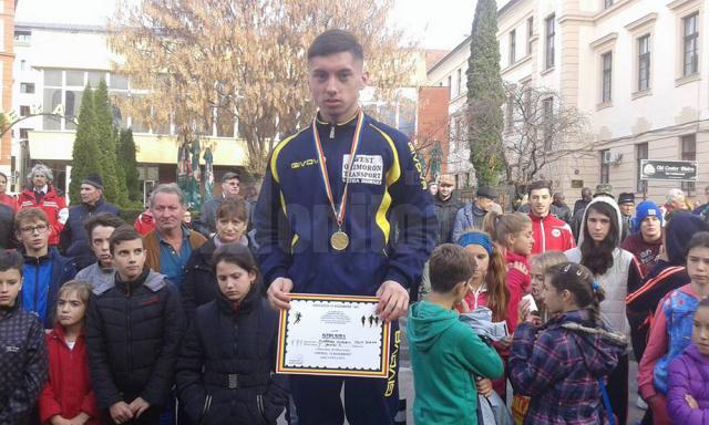 Daniel Mihăescu a câștigat locul I la juniori III