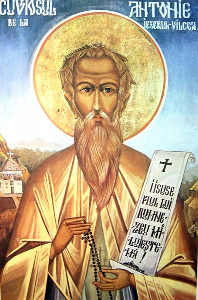 Sfântul Cuvios Antonie de la Schitul Iezer din judeţul Vâlcea