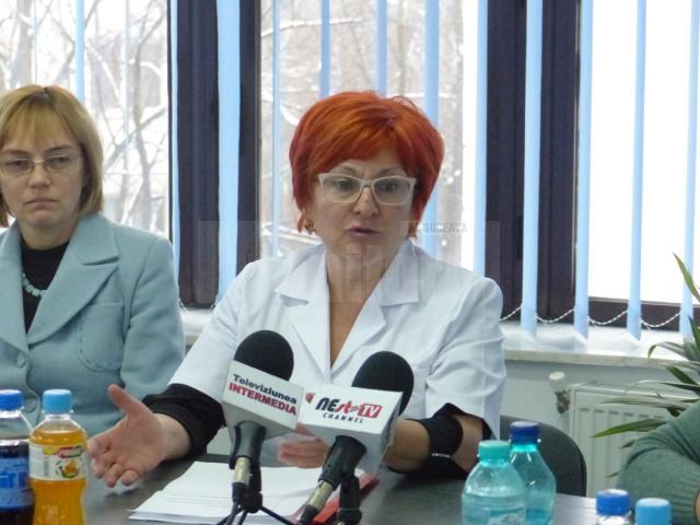 Corina Stănescu, şefa secţiei de Boli Infecţioase