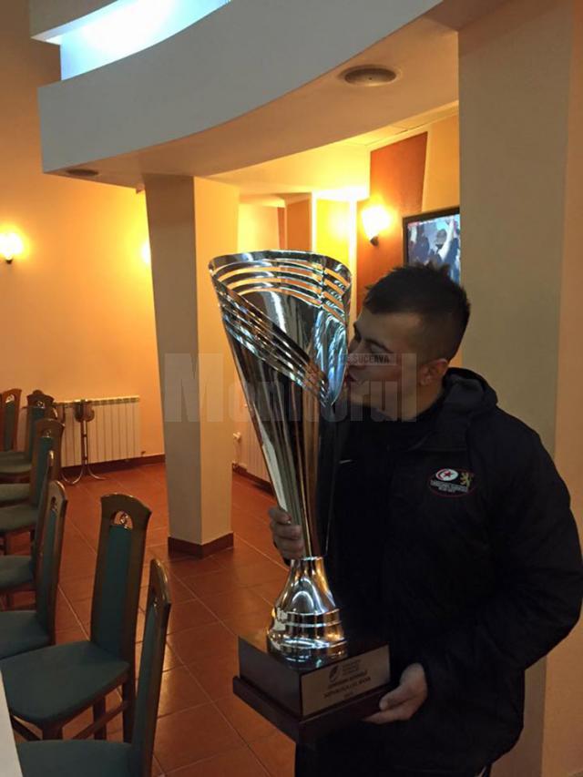 Suceveanul Gabriel Conache a câștigat al treilea titlu de campion al României cu echipa Timișoarei