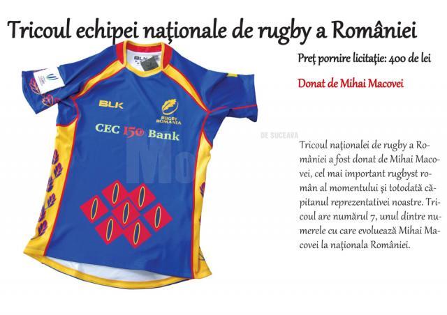 Tricoul echipei naţionale de rugby a României
