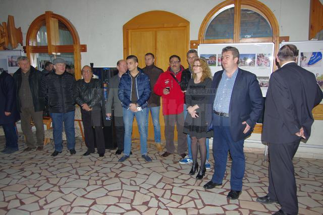 Nechifor le-a mulţumit membrilor ansamblului pentru modul în care au promovat Bucovina prin flashmobul de pe Aeroportul Otopeni