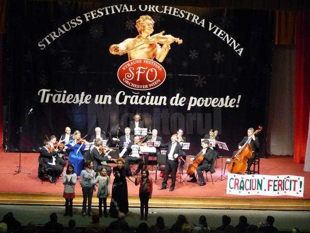 Concert de Crăciun, cu Strauss Festival Orchestra Vienna, pe scena suceveană