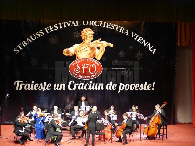 Crăciun de poveste, cu Strauss Festival Orchestra Vienna, pe scena suceveană