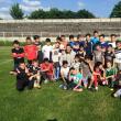 Mihai Macovei, printre copii care învaţă tainele rugbyului la Gura Humorului